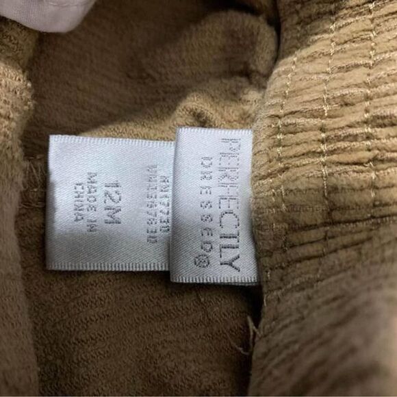 Perfectly Dressed 12m Beige Pants - Picture 3 of 3